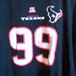 HOUSTON TEXANS #99 TEE... EUC